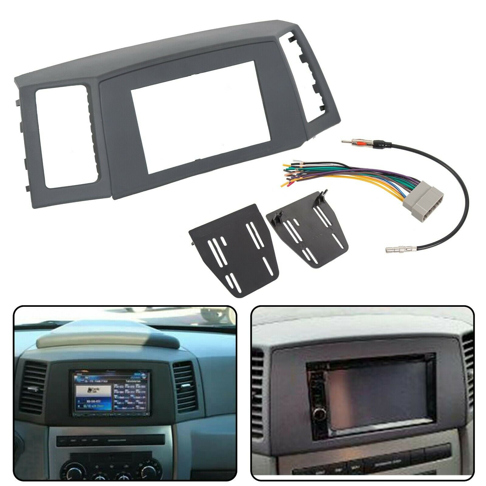 Toyota Yaris 2005 to 2015 how to remove factory radio & fit double din  radio 