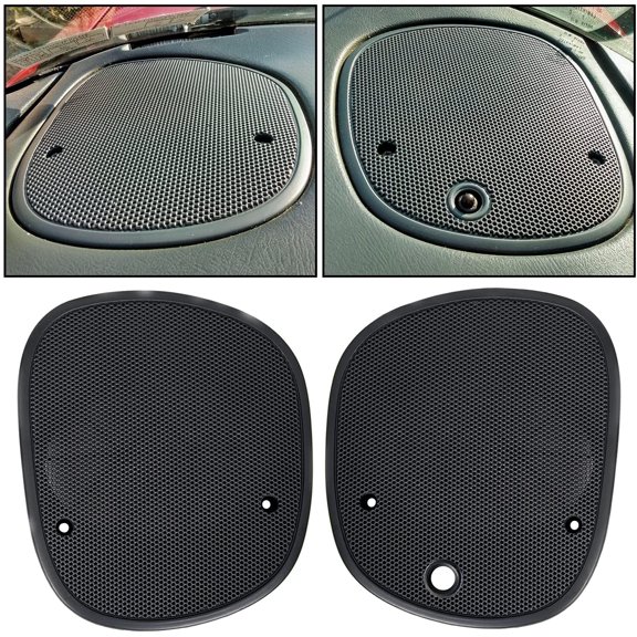 Kojem Driver&Passenger Side Dash Speaker Cover Grille for 98-05 GMC Jimmy Sonoma Chevrolet S10 Blazer Bravada LH+RH