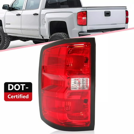 Kojem Driver Side Rear Tail Light Brake Lamp for 2014-2018 Chevy Silverado 1500 GMC Sierra