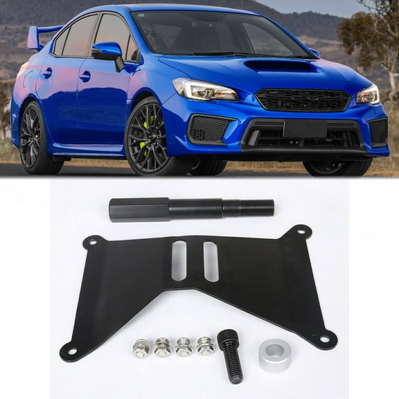 Kojem Dual Position Front License Plate Holder Relocator Kit for 2015 2016 2017 2018 Subaru WRX&STi