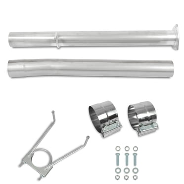 4" Turbo Exhaust Pipe Kit For 2013-2018 Ram 2500 3500 6.7L Cummins – Stainless Steel Turbo Back By AUTOLIXIR