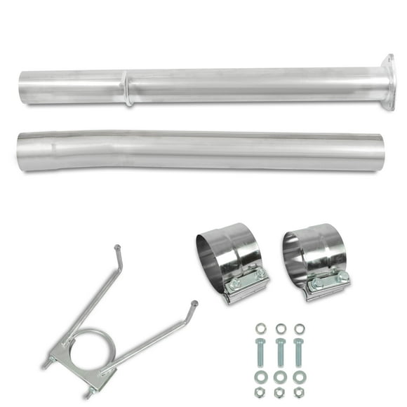 Kojem Exhaust Pipe 4" for Dodge Ram 2500 3500 2013-2018 6.7L Diesel Truck Straight Tube Piping