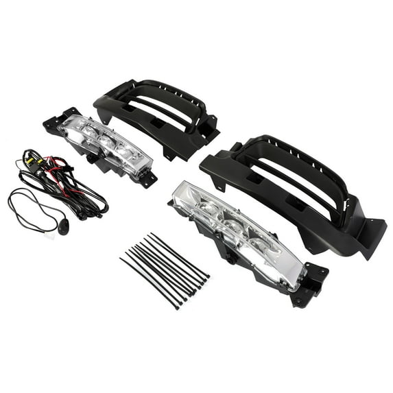 Kojem Fog Lights for 2015-2022 Dodge Charger for 68214427AB CH2593151 Bumper Driving Fog Lamps Clear Lens Driver & Passenger Side