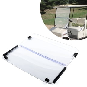 Kojem Fold Down Windshield for 1985-1995 Yamaha G2 G9 Models Golf Cart Windscreen Folding Filp Clear