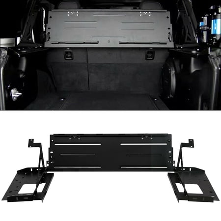 Kojem ZL-015 Interior Rear Foldaway Cargo Rack, Black