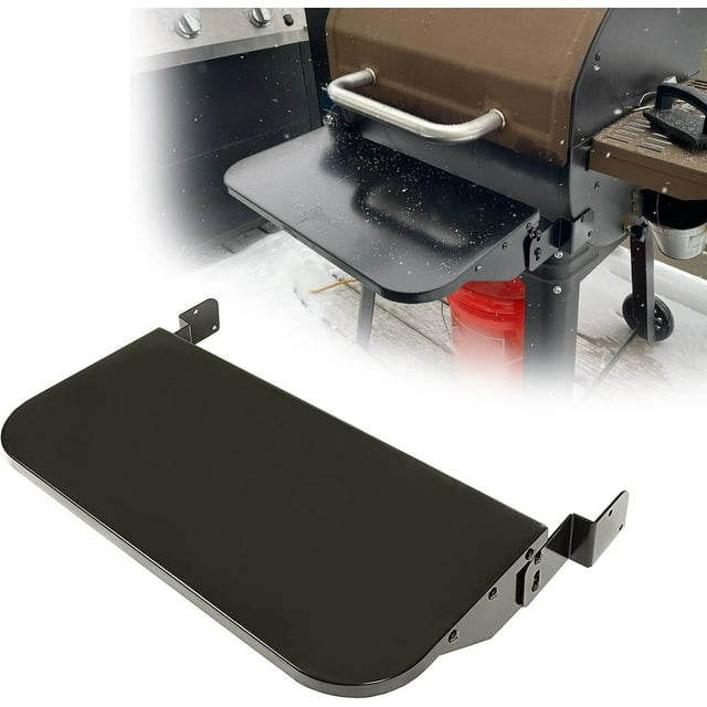 Kojem Folding Shelf for All 24" Camp Chef Grills Pellet Grille Front