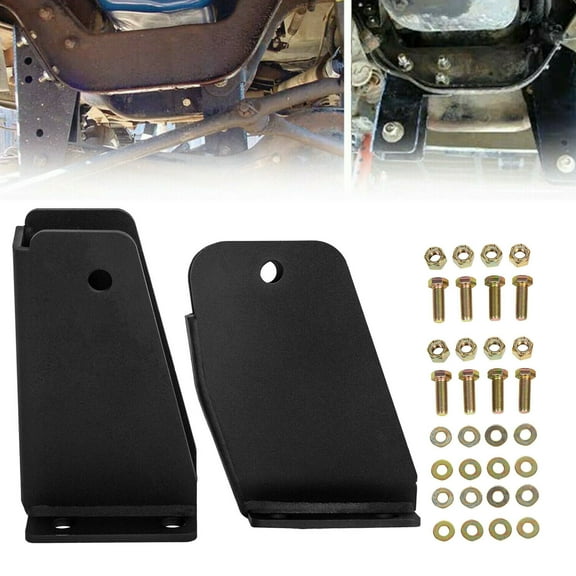 Kojem Front Axle Pivot Drop Bracket Down Kit 2''-3''Lifts Kit for 1980-1998 Ford F250 4WD