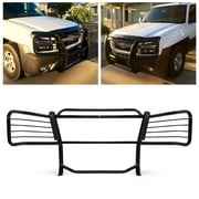 Kojem Front Bumper Brush Guard for 2002-2006 Chevy Avalanche Tahoe Suburban 1500 with Body Cladding