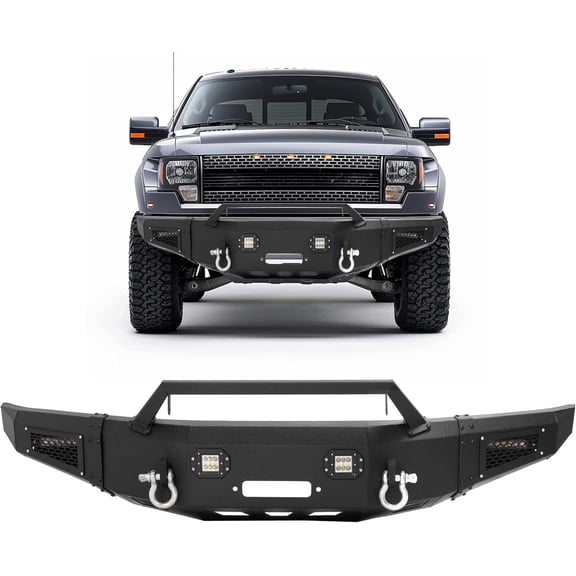 Kojem Front Bumper Compatible with 2009-2014 Ford F150 SVT Raptor