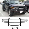 thumbnail image 1 of Kojem Front Bumper Grille Guard, Fit for 2006-2011 Hummer H3 H3T Black 2007 2008 2009 2010, Protector Brush, 1 of 13