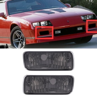 DRL Front Dynamic LED Turn Signal Parking Lamp Smoked For-93-02 Chevrolet Camaro
