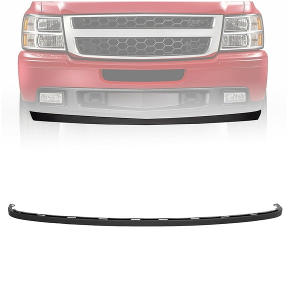 Kojem Front Bumper Valance for 2003-2007 Chevrolet Silverado Avalanche Replaces 10386198, GM1092200 Deflector Extension