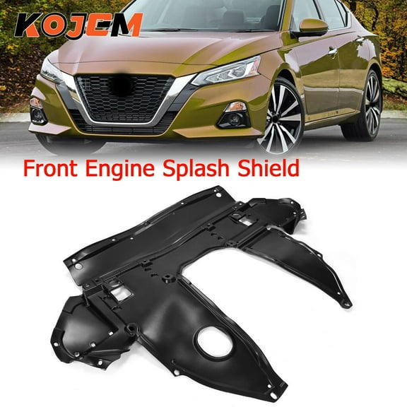Kojem Front Engine Splash Shield Fit for 2016-2021 Nissan Altima Maxima Under Engine Splash Shield Cover NI1228164 75890-9HS0A