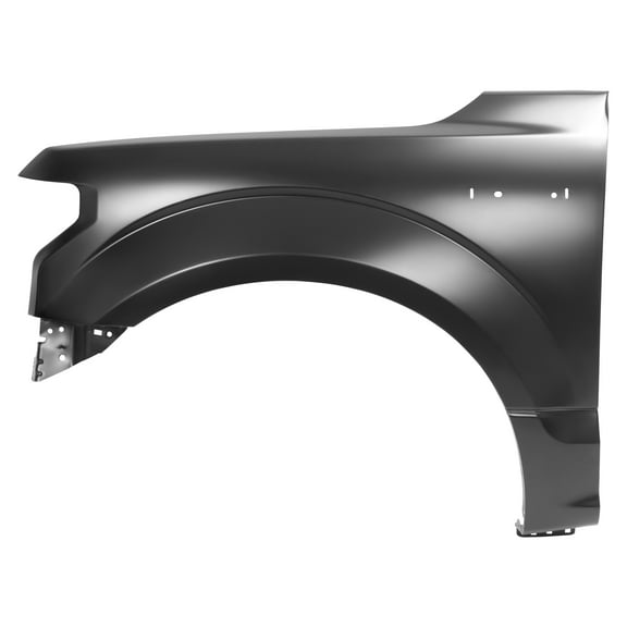 Kojem Front Left Fender For 2015-2020 Ford F150 Steel Replacement for JL3Z16006B FO1240299 w/o Molding Holes Flare Holes w/o Active PK Assist