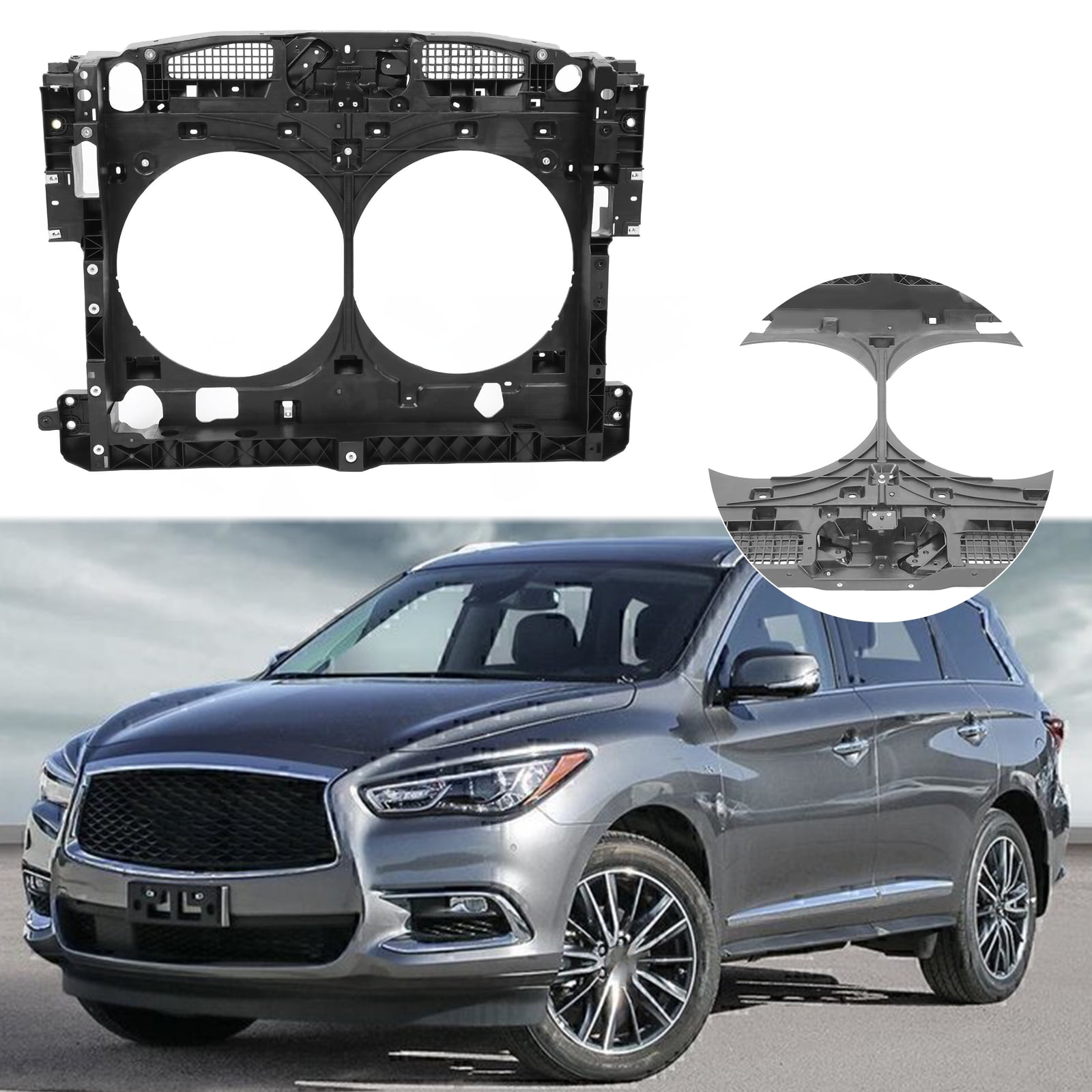 Kojem Front Radiator Support Assembly for 2013-2019 Nissan