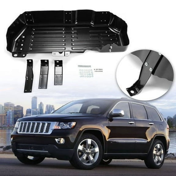 Kojem Fuel Gas Tank Skid Plate Guard for 2005-2010 Jeep Grand Cherokee Commander Replaces 52090270AF