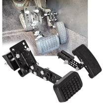 Lokar XBFG-6012 Pedale Acceleratore XL Midnight Black Con Inserti Gomma - Alluminio Billetto - 2