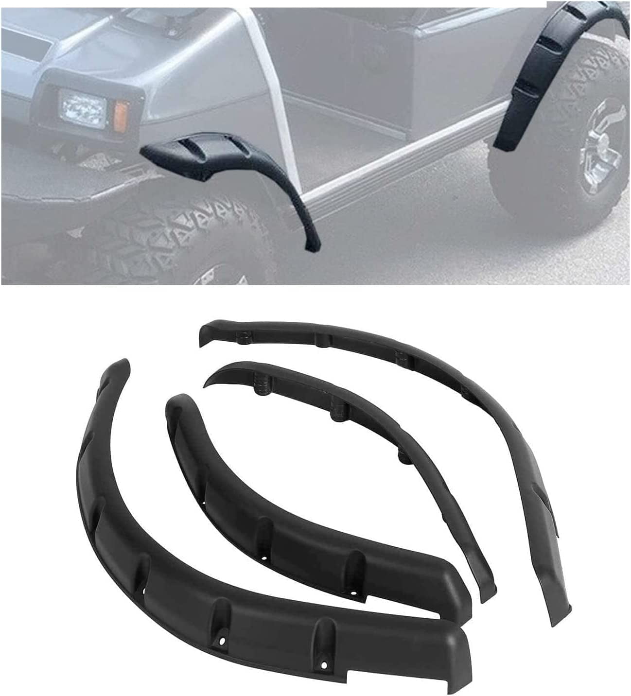 Kojem Golf Cart Fender Flares for 19932022 Club Car DS Model Wheel