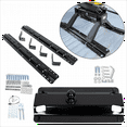 thumbnail image 1 of Kojem Gooseneck Ball Plate for 5th Wheel Rails Gooseneck Adapter Trailer Hitch w/ Rails, 1 of 9