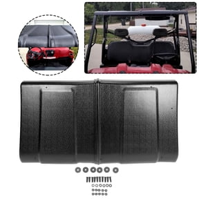 Kojem Hard Roof Top for 2009-2014 Polaris Ranger XP 800 Heavy Duty Plastic 2Pcs Black