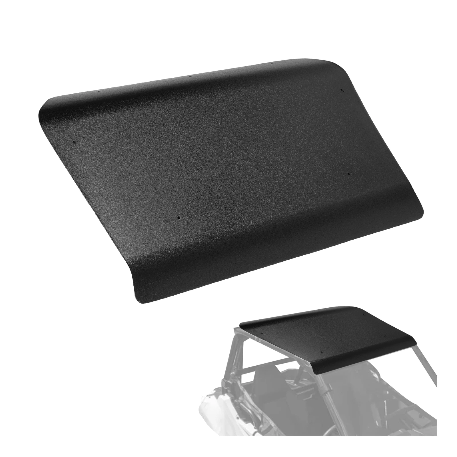 Black Textured Hard Roof Top For Polaris RZR 200 EFI 2022-2025 – Easy Bolt-On Cab Cover
