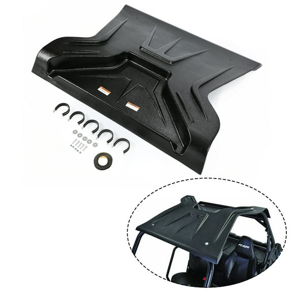 Kojem Hard Top Roof for 2008-2021 Polaris RZR S 800 RZR S 900 RZR 570 RZR 800 RZR 900 Plastic Black