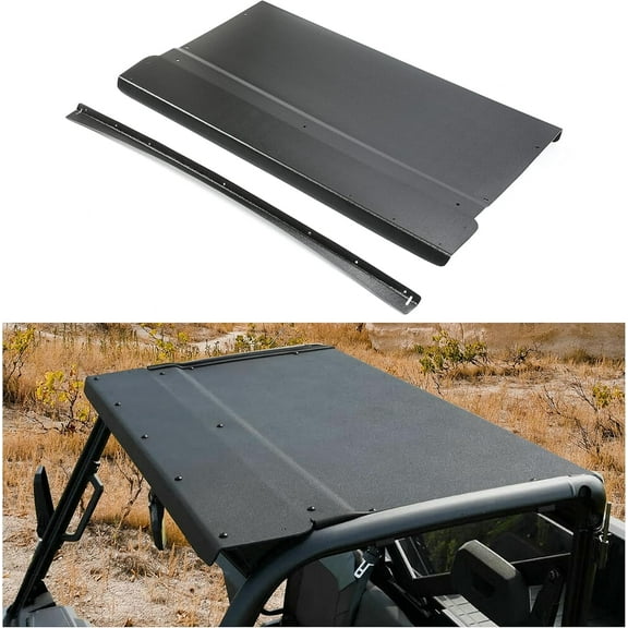 Kojem Hard Top Roof for 2013-2022 Polaris Ranger 570/900/1000 XP Full Size Ranger Crew/Diesel with Pro-fit Cage Black
