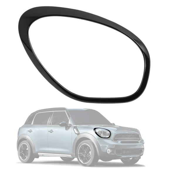 Kojem Headlight Bezel Trim Ring Passenger Side Black for Mini Cooper Paceman 2013-2016