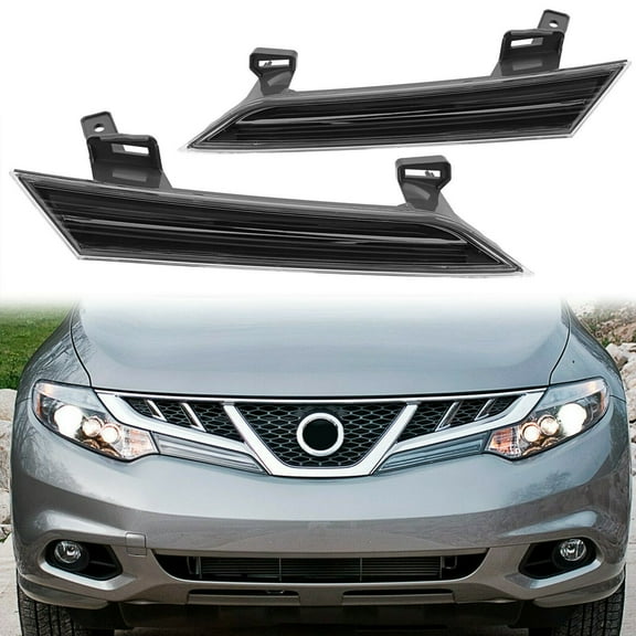 Kojem Headlight Reflector Panels Right Left Side Grey for 2009-2014 Nissan Murano 10 11 12 13 Replaces 260631AA0B