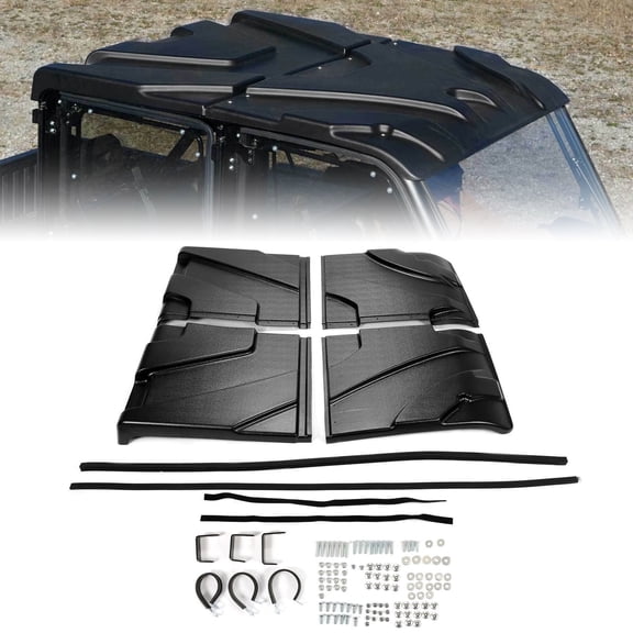 Kojem Heavy Duty Roof Top for 2017 2018 2019 2020 2021 2022 Polaris Ranger XP 570 900 1000 Diesel Crew Roof Top Sun Visor Plastic