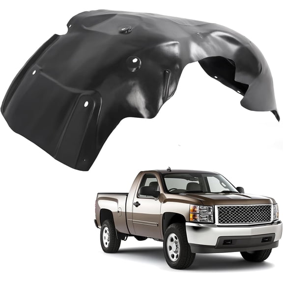 Kojem Inner Fender Compatible with 2007-2013 Chevrolet Silverado 1500