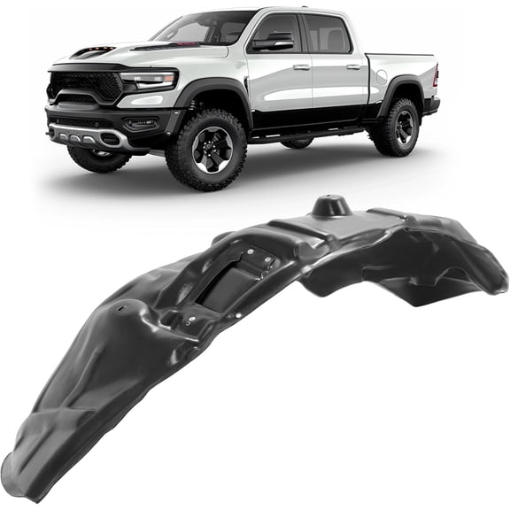 Kojem Inner Fender Compatible with 2009-2010 Dodge Ram 1500 2011-2018 Ram 1500 2019-2024 Ram 1500 Classic
