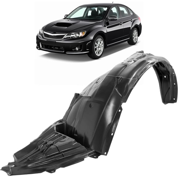 Kojem Inner Fender Compatible with 2011-2014 Subaru Impreza WRX 2011-2014 Subaru Impreza WRX STI