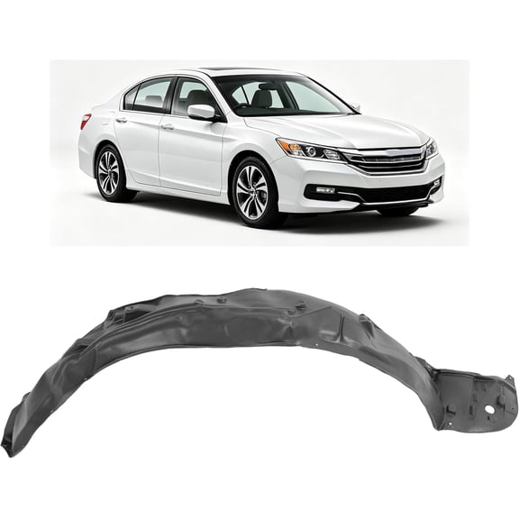 Kojem Inner Fender Compatible with 2013-2015 Honda Accord Sedan