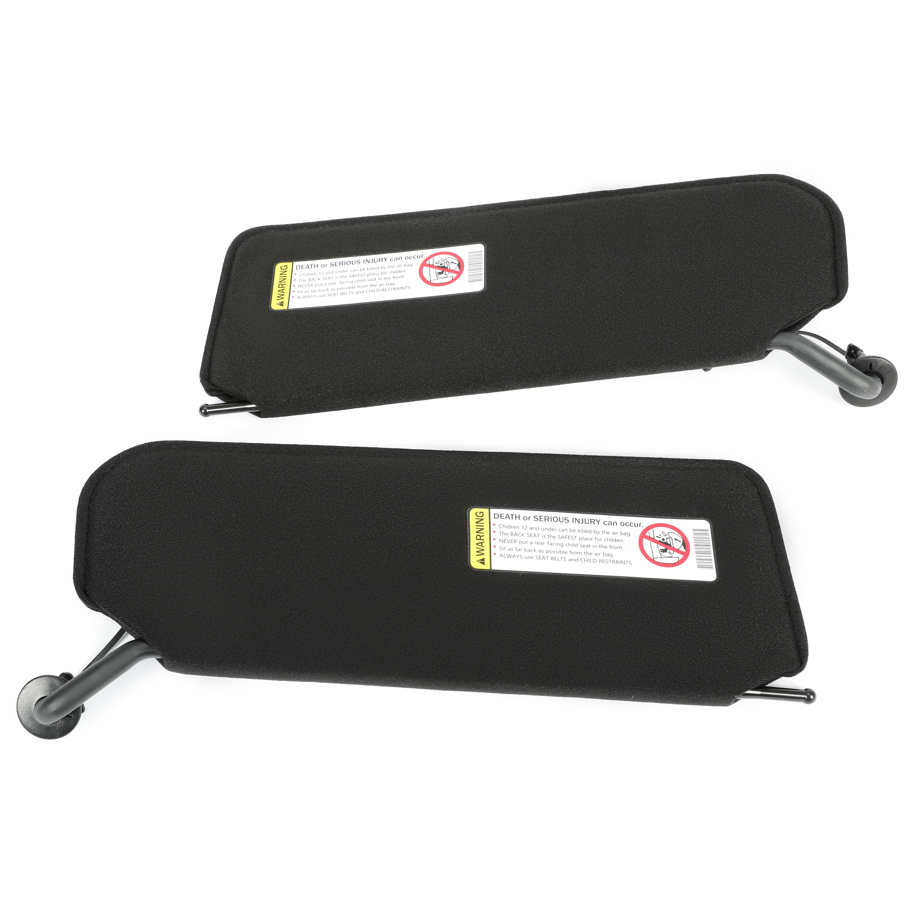 Kojem LH & RH Sun Visor for 199704 Chevy Corvette C5 10442033 10442034