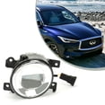 thumbnail image 1 of Kojem Left Fog Light Compatible with 2014-2020 Infiniti Q50 QX50 Q60 QX60 QX80 Front Bumper Mounted Fog Lamp LH W/o Bulb (Driver Side), 1 of 12
