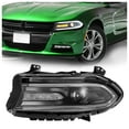 thumbnail image 1 of Kojem Left Headlight Assembly For 2015-2023 Dodge Charger Replacement for 68214397AB 68294431AF Driver Side, 1 of 19