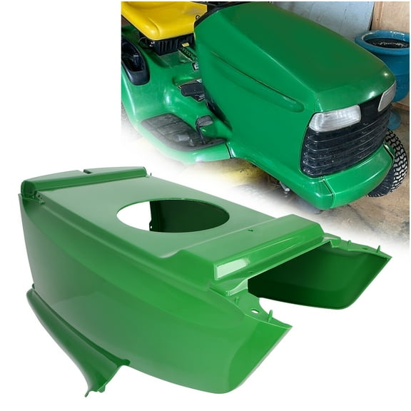 Kojem Lower Hood Kit, Fit for John Deere LT133, LT150 LT155 LT160 LT166 LT170 LT180 LT190 LTR155 LTR166 LTR180, Replacement for AM131759