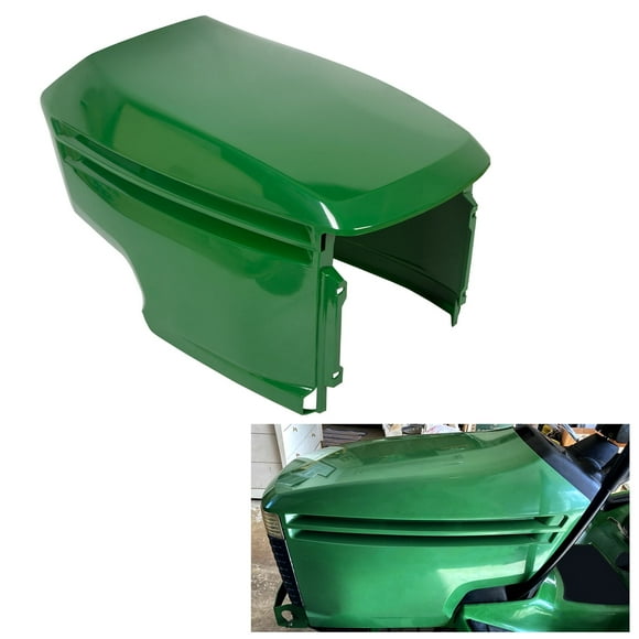 Kojem Lower & Upper Hood Waterproof for John Deere Models 345, GX345, LX279, LX277 and LX289 Replace for AM132595 AM132529