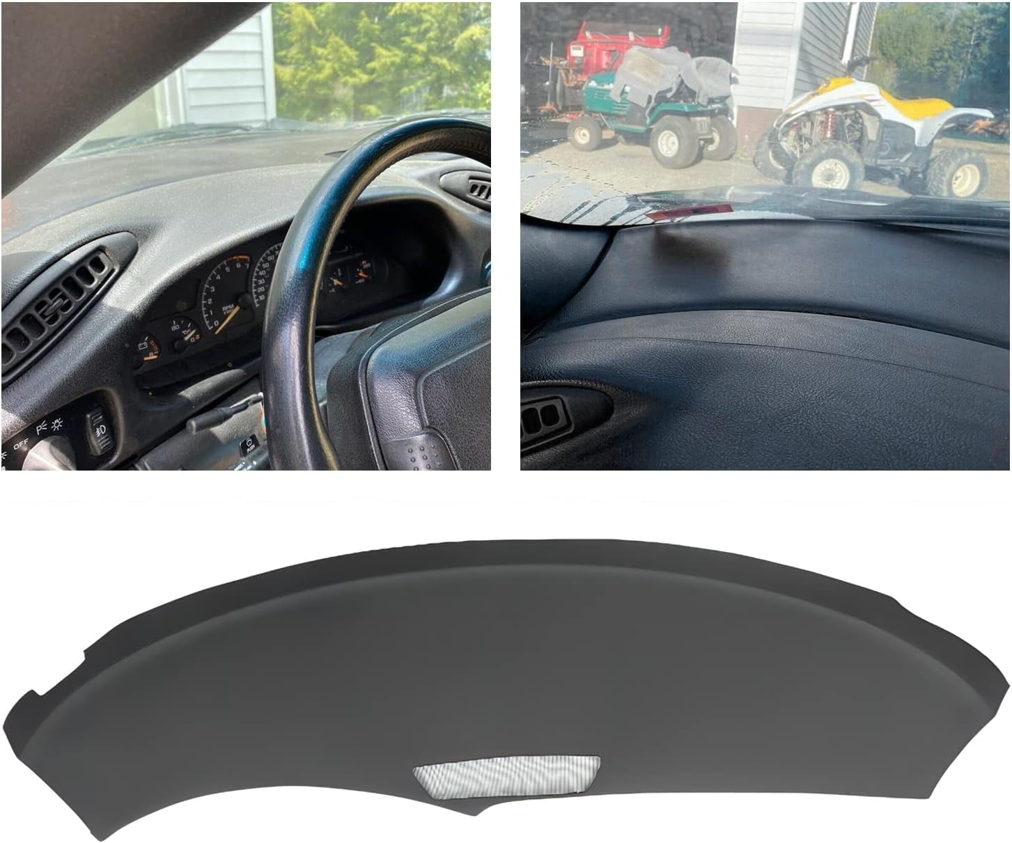 Kojem Molded Dash Panel Cover Cap Overlay for 1993-1996 Chevrolet Chevy Camaro 1994 1995