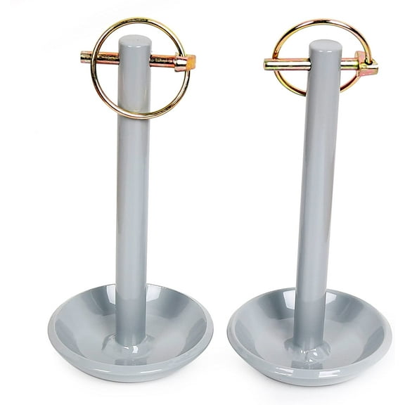 Kojem New Pair of Replacement Snow plow Blade Shoe Skid Snowplow 5/8'' Compatible with Moose ATV UTV