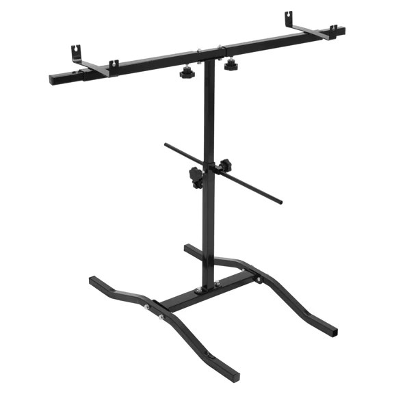 Kojem Painting Rack Adjustable Paint for T-Bar Car Bumper, Fender and Guard Black