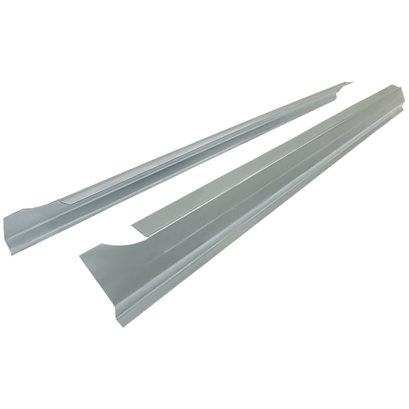 Kojem Slip-on Rocker Panels Compatible with 2009-2018 Dodge Ram 1500 2500 3500 Crew Cab 4 Door Pickup Truck Rear Doors Driver & Passenger Side