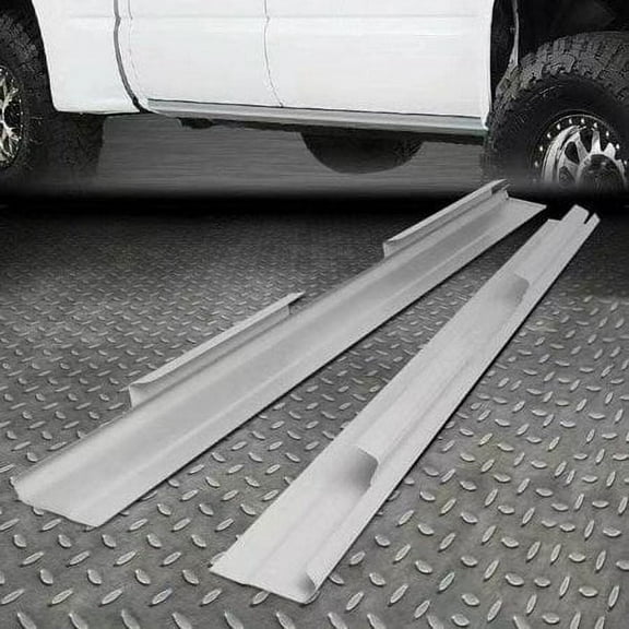 Kojem Pair Rocker Panels for 1999-2007 Chevy Chevrolet Silverado GMC Sierra Pickup 4 Door LH&RH Extended