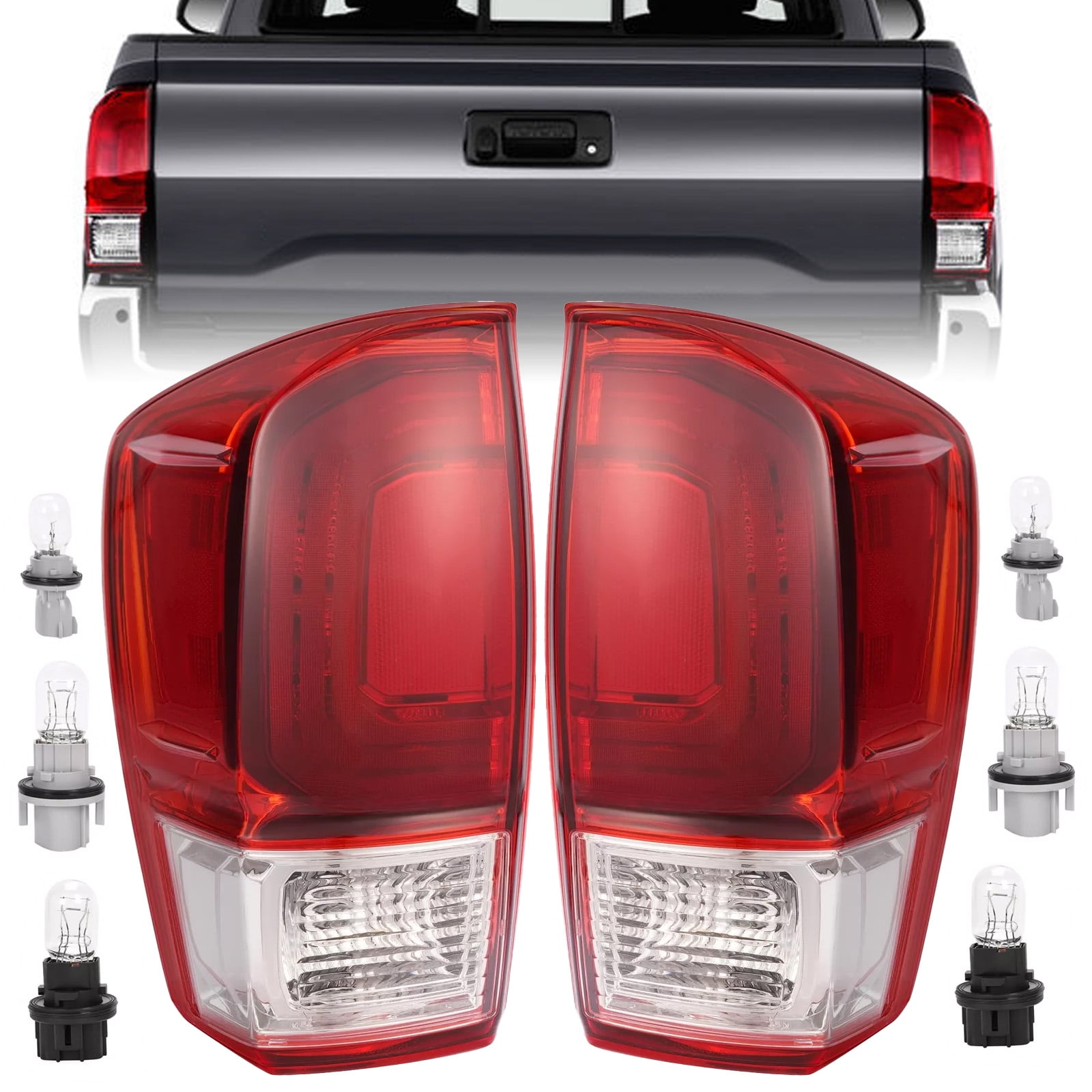 For Toyota Tacoma SR SR5 2016-2019 Rear Tail Lights Lamp