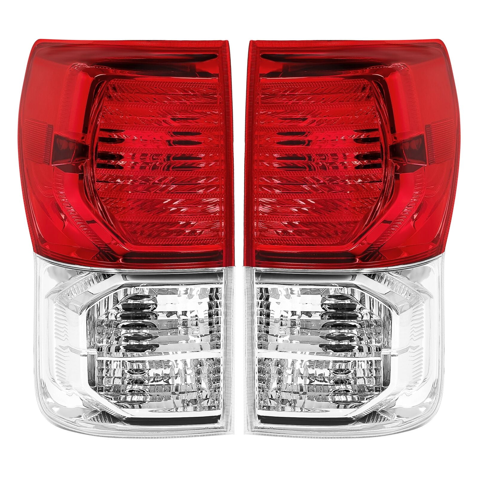 Kojem Pair Tail Light for 2007-2013 Toyota Tundra Pickup Halogen