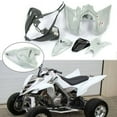 thumbnail image 1 of Kojem Plastic Gray Bodywork Kit for 2006-2022 Yamaha Raptor 700 Front and Rear Fender Flares + Gas Cap + Tank Cover + Grille/Fender + Mesh (Comes with a Complete Set), 1 of 10