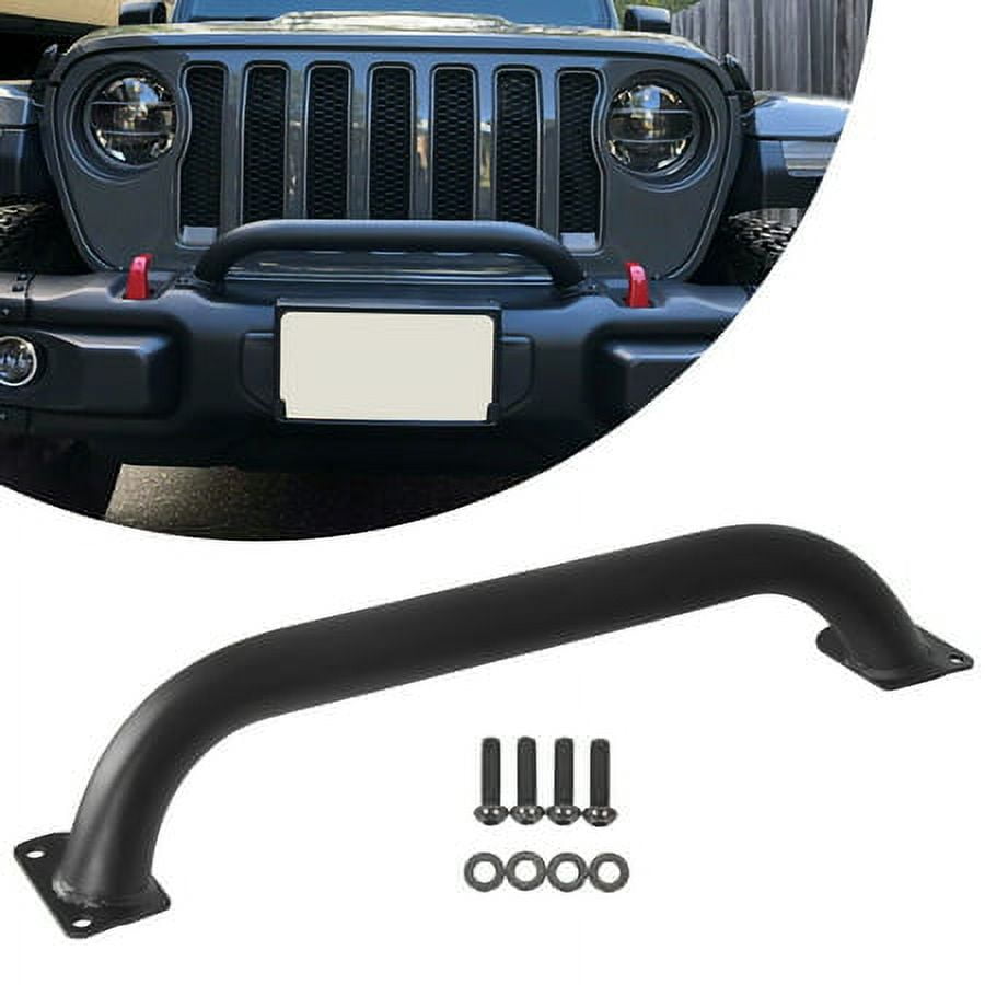 Kojem Protective Grille Winch Guard for Jeep Wrangler 2018 2021 JL JT