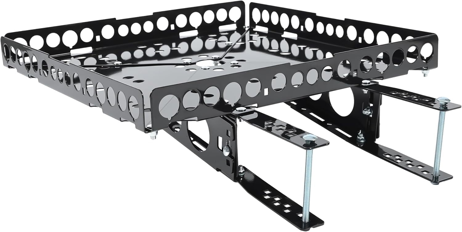 Rv Rear Rack Kojem RV Cargo Carrier 200LBS Universal for RVs Campers Trailers Tray ...