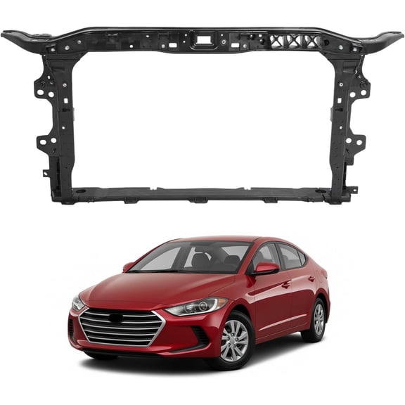 Kojem Radiator Support Compatible with 2017 Hyundai Elantra Ultimate 2017-2018 Hyundai Elantra(submodel:Eco,GL,GLS,L,LE,Limited,SE,Sport,Value Edition)